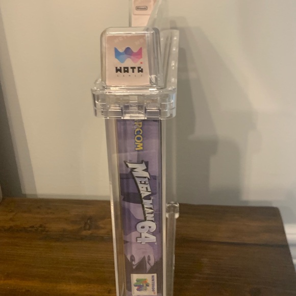 Graded N64 MEGAMAN 64 *BRAND NEW/FACTORY SEALED!* WATA 7.5/A+ - Picture 6 of 6